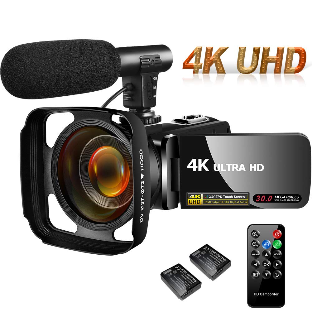 4K Camcorder Video Camera
