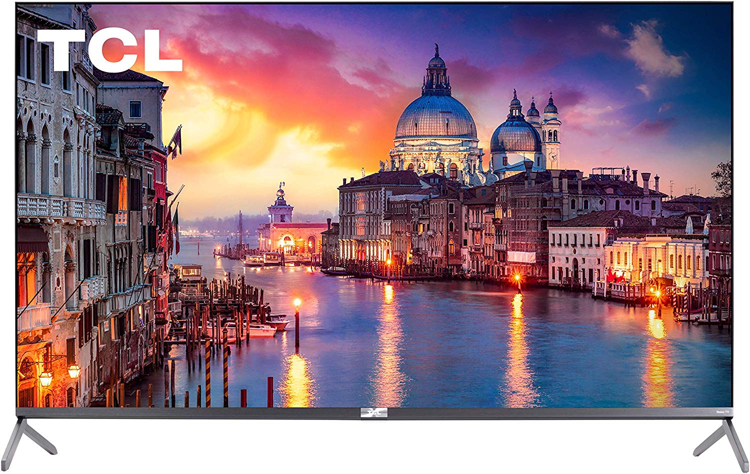 TCL 4K UHD 55” QLED Roku Smart TV  