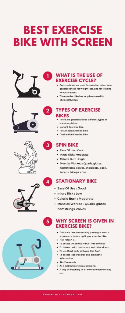 Top 10 Best Exercise Bike with Screen 11