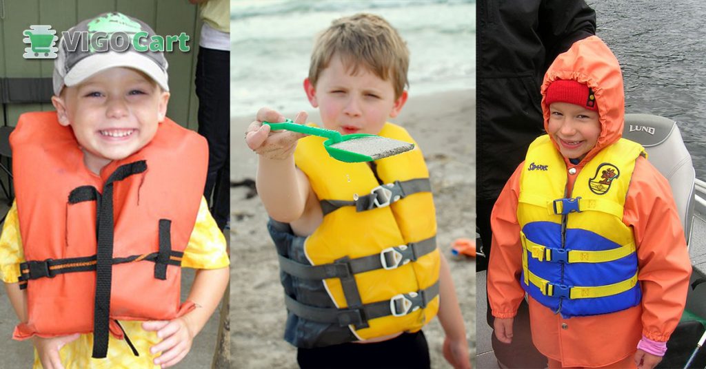 How to put on a child's life jacket