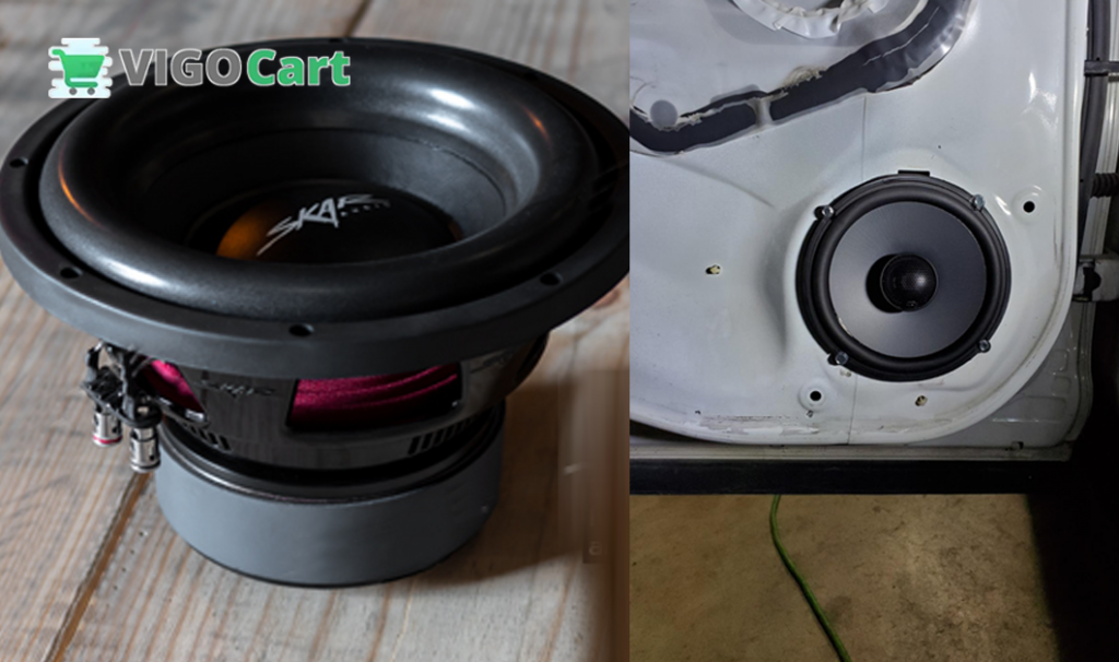 Car speakers mounting depth