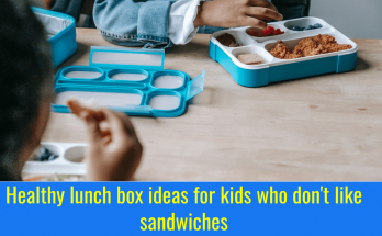 Healthy lunch box ideas for kids who don't like sandwiches 1