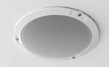 How to connect ceiling speakers to amplifiers?