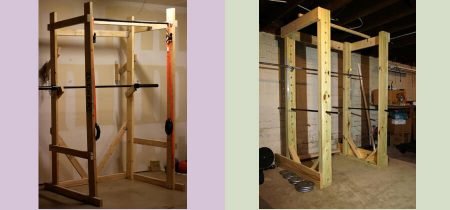 Can you make your own squat rack?