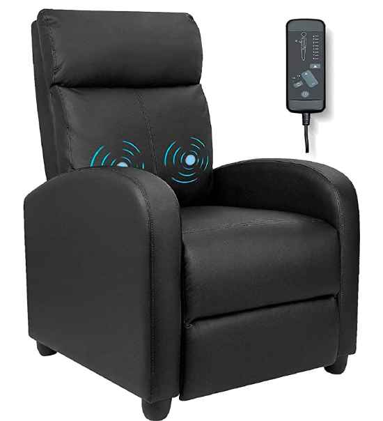 Furniwell Recliner Massage Home Theater Seating 11zon
