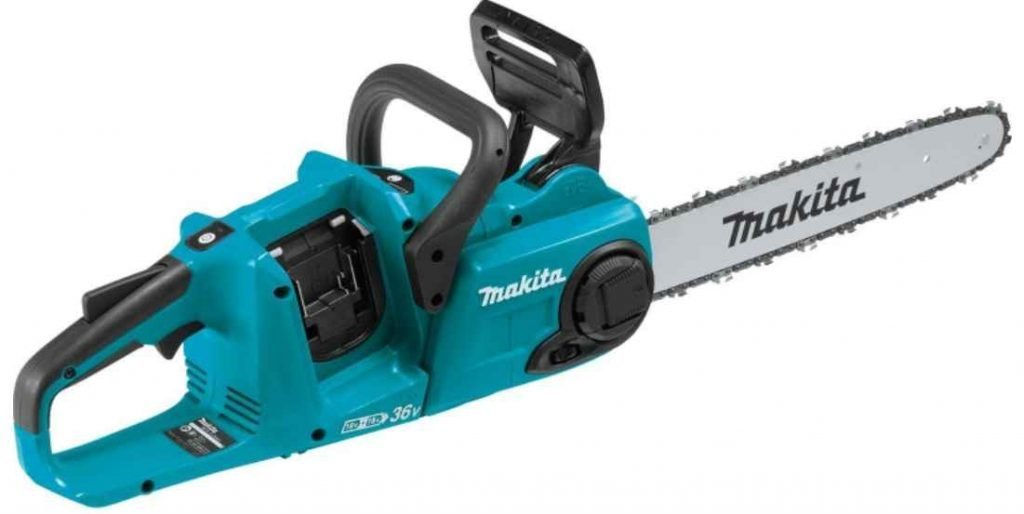 Makita DUC353Z Cordless Chainsaw 36 V Blue Large