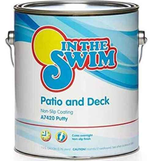 Patio and Deck Paint Ivory by In The Swim