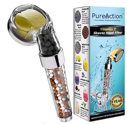 PureAction Vitamin C Filter Shower Head 11zon