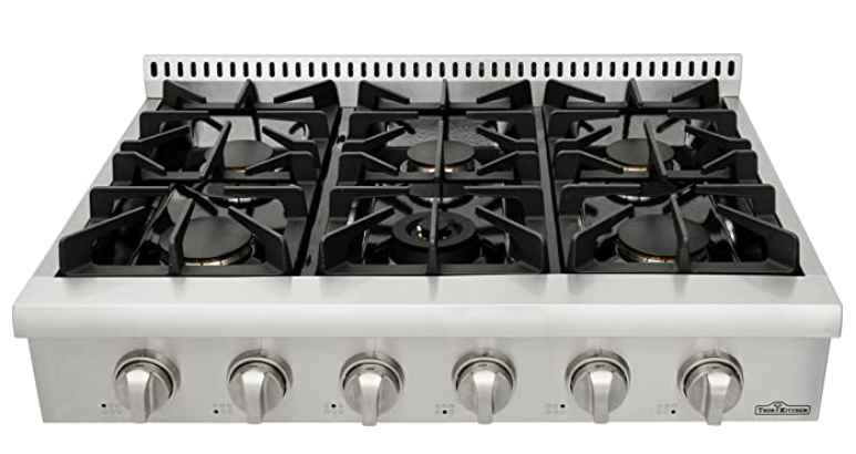 Thor Kitchen Pro Style Gas Range 11zon 1