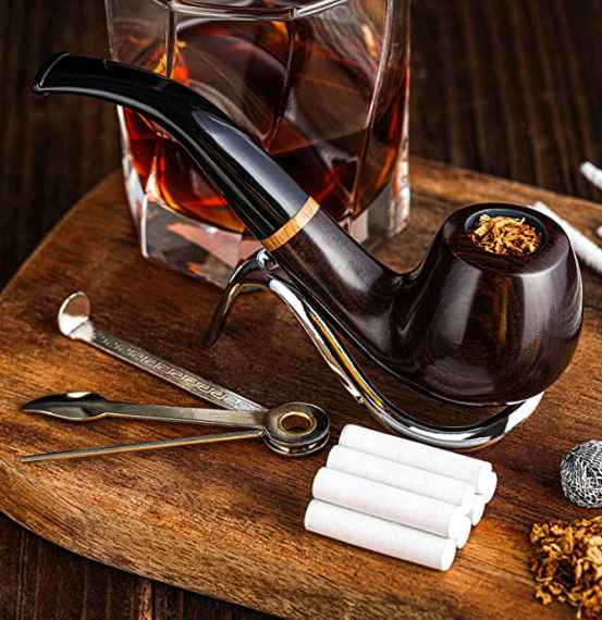 Whitlucks Tobacco Handmade Wood Smoking Pipe 11zon